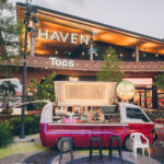 Haven Samui community mall entrance in Chaweng or Michelin-rated dining at Haven Samui.